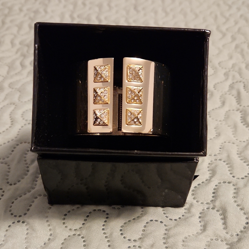 Victoria's Secret Gold and Black Bracelet